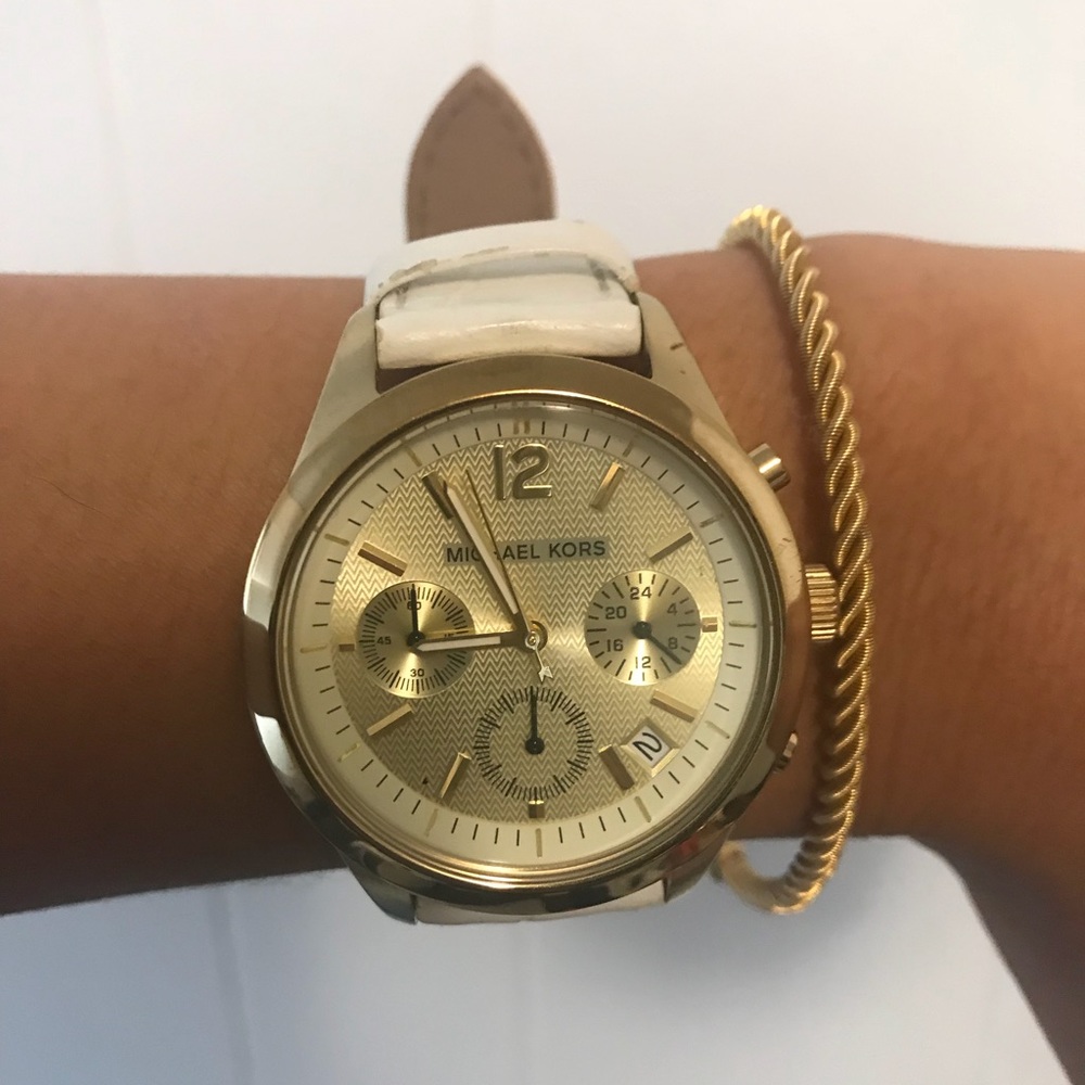 Michael Kors White Watch